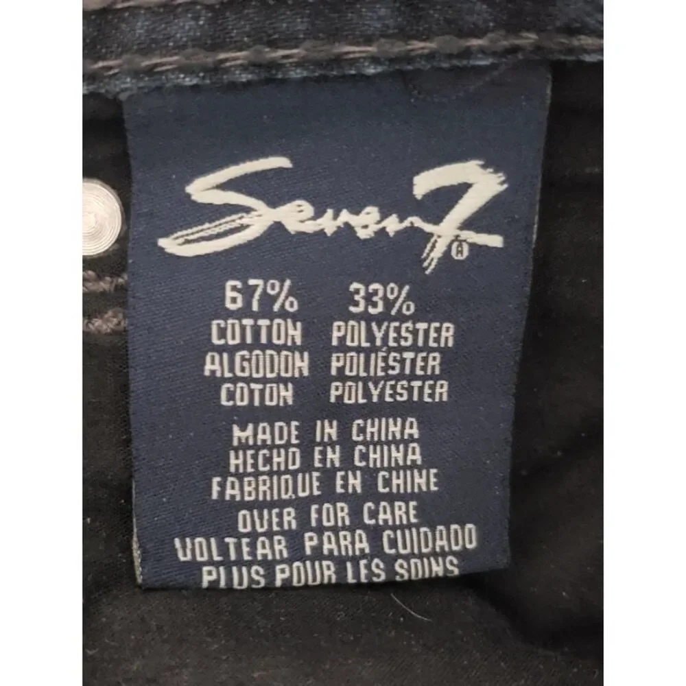 Seven7 Straight‎ Flap Pockets Jeans Mens Size 36x30 Denim Western